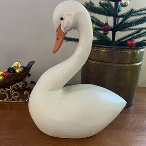 Vintage hand made wooden Goose/Duck by Ike and Sandy Spillman #5 of 25